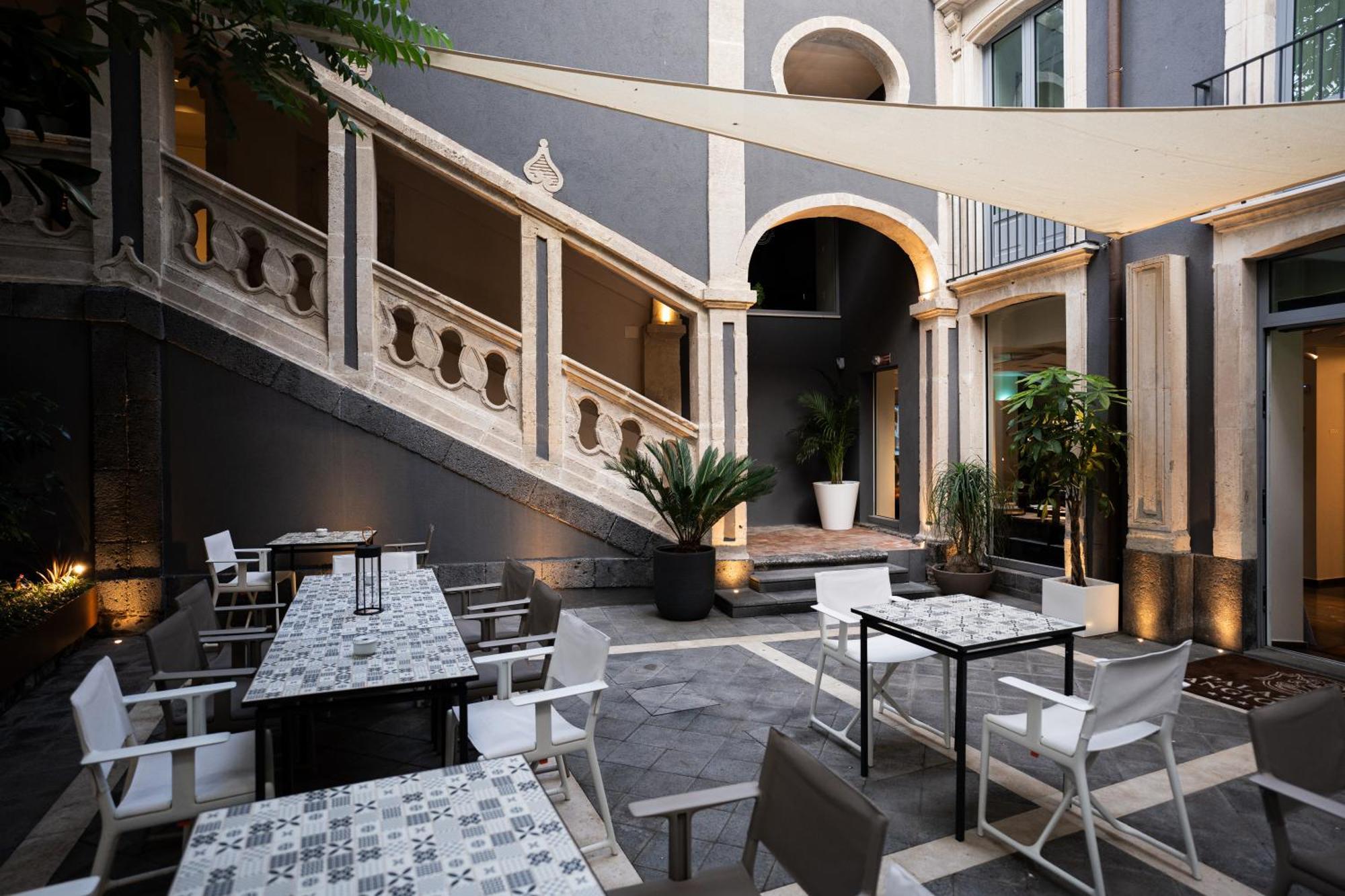 ホテル Palazzo Sangiorgio カターニア エクステリア 写真